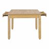 TREXM 6-Piece Retro 72'L Rectangular Dining Table Set with 4 Drawers, 4 Upholstered Chairs & 1 Bench for Dining Room (Natural Wood Wash)