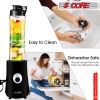 5 Core 20 oz Countertop Blender Electric 160W 600ml for Shakes and Smoothies Powerful Kitchen top Personal Food Processor with Portable Sports Bottle
