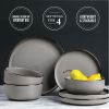 12-piece crockery and tableware set