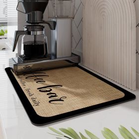Coffee Maker Absorbent Pads Kitchen (Color: khaki)