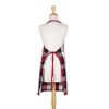 Household Using Tri Color Check Chef Apron